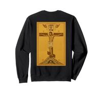 Orthodox Icon of Jesus on the Crucifix Sweatshirt