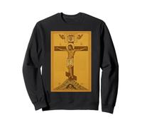 Orthodox Icon of Jesus on The Crucifix Sweatshirt