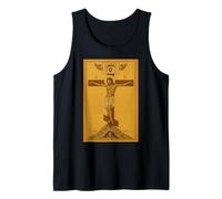 Orthodox Icon of Jesus on The Crucifix Tank Top