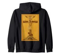 Orthodox Icon of Jesus on the Crucifix Zip Hoodie