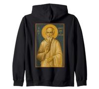 Orthodox Icon of Saint Aristides of Athens Zip Hoodie