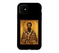 Orthodox Icon of Saint Basil of Caesarea Case for iPhone 11