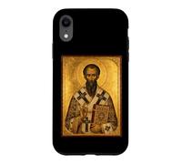 Orthodox Icon of Saint Basil of Caesarea Case for iPhone XR