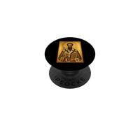 Orthodox Icon of Saint Basil of Caesarea PopSockets Adhesive PopGrip