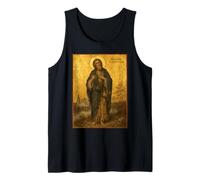 Orthodox Icon of Saint Gabriel the Fool for Christ Tank Top