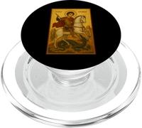 Orthodox Icon of Saint George and The Dragon PopSockets PopGrip for MagSafe
