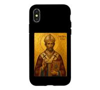 Orthodox Icon of Saint Martin of Tours Case for iPhone X/XS