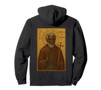 Orthodox Icon of Saint Moses the Ethiopian Pullover Hoodie