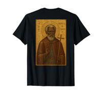 Orthodox Icon of Saint Moses The Ethiopian T-Shirt