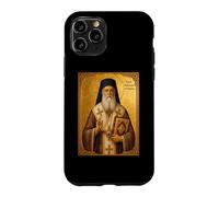 Orthodox Icon of Saint Nektarios of Aegina Case for iPhone 11 Pro
