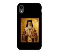 Orthodox Icon of Saint Nektarios of Aegina Case for iPhone XR