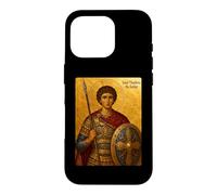 Orthodox Icon of Saint Theodore the Soldier Case for iPhone 16 Pro