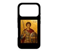 Orthodox Icon of Saint Theodore the Soldier Case for iPhone 17 Pro