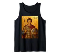 Orthodox Icon of Saint Theodore the Soldier Tank Top