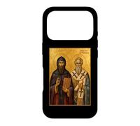 Orthodox Icon of Saints Cyril and Methodius Case for iPhone 17 Pro