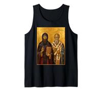 Orthodox Icon of Saints Cyril and Methodius Tank Top