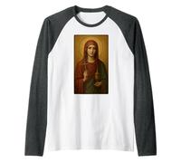 Orthodox Icon of St. Mary Magdalene Raglan Baseball Tee