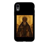 Orthodox Icon of St Moses the Black Case for iPhone XR
