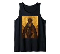 Orthodox Icon of St Moses the Black Tank Top