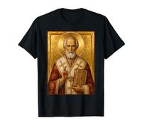 Orthodox Icon of St Nicholas of Myra T-Shirt