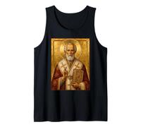 Orthodox Icon of St Nicholas of Myra Tank Top