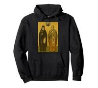 Orthodox Icon of St. Paisios and St. Arsenios Pullover Hoodie