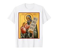 Orthodox Icon Prophet Amos Value Graphic T-Shirt, Men, White, XL