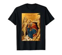 Orthodox Icon Prophet Elias Value Graphic T-Shirt, Men, Black, S
