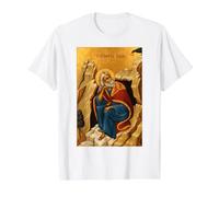 Orthodox Icon Prophet Elias Value Graphic T-Shirt, Men, White, S