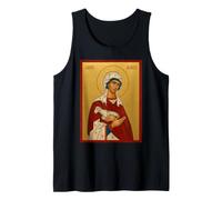 Orthodox Icon Saint Agnes Tank Top