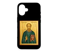 Orthodox Icon Saint Aidan of Lindisfarne Case for iPhone 16