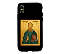 Orthodox Icon Saint Aidan of Lindisfarne Case for iPhone X/XS