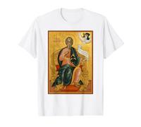 Orthodox Icon Saint Andrew the Apostle Value Graphic T-Shirt, Men, White, XL