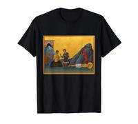 Orthodox Icon Saint Archippus Value Graphic T-Shirt, Men, Black, L