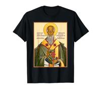 Orthodox Icon Saint Aristibule the Elder Value Graphic T-Shirt, Men, Black, M