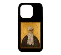 Orthodox Icon Saint Arsenius Case for iPhone 15 Pro