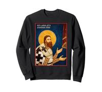 Orthodox Icon Saint Danilo II, Serbian Archbishop Sweatshirt