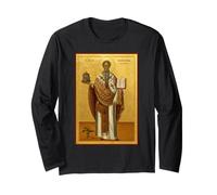 Orthodox Icon Saint Dionysius the Areopagite Long Sleeve T-Shirt