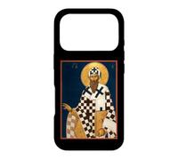 Orthodox Icon Saint Pope Cyril of Alexandria Case for iPhone 17 Pro