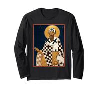 Orthodox Icon Saint Pope Cyril of Alexandria Long Sleeve T-Shirt