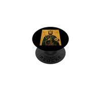 Orthodox Icon St Jovan Vladimir PopSockets Adhesive PopGrip