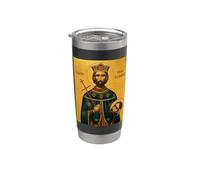 Orthodox Icon St Jovan Vladimir Stainless Steel Insulated Tumbler
