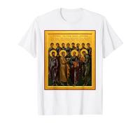 Orthodox Icon The Synaxis of the Twelve Apostles Value Graphic T-Shirt