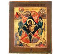Orthodox Icons photo A4 mother of god burning bush