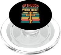 Orthodox My Church Wrote Your Bible Eastern Orthodox PopSockets PopGrip for MagSafe