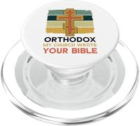 Orthodox My Church Wrote Your Bible Orthodox Christian PopSockets PopGrip for MagSafe