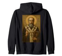 Orthodox Patriarch St. Athanasius of Alexandria Icon Zip Hoodie