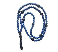 Orthodox Prayer Chotki Christian Wooden Komboskoini 100 Knots Wood Pray Cross Blue
