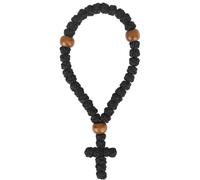 Orthodox Prayer Rope,Christian Prayer Beads Bracelet with Cross,Handmade Rope Bracelets for Men Women,Protection Blessing Cross Charm,Religious Gifts for Christians,Tas/sel Car Hanging for Home Travel