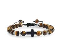 Orthodox Prayer Rope Handmade Natural Stone Wooden Beaded Bracelet, Christian Jesus Cross Braided Bracelets For Men Women, anglican prayer beads Prayer Yoga Jewelry Couple, greek worry beads chotki